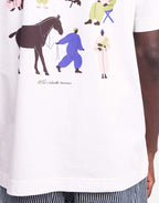 T-shirt ample Friends écru