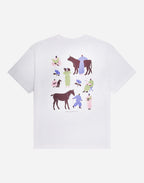 T-shirt ample Friends écru
