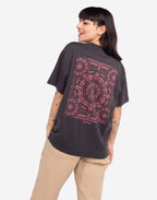 Tshirt ample Gaya noir carbone
