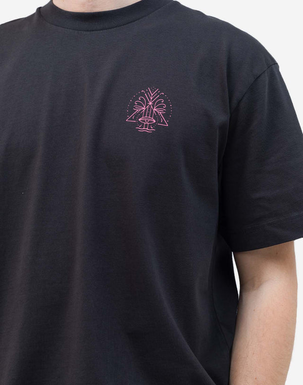 Tshirt ample Gaya noir carbone