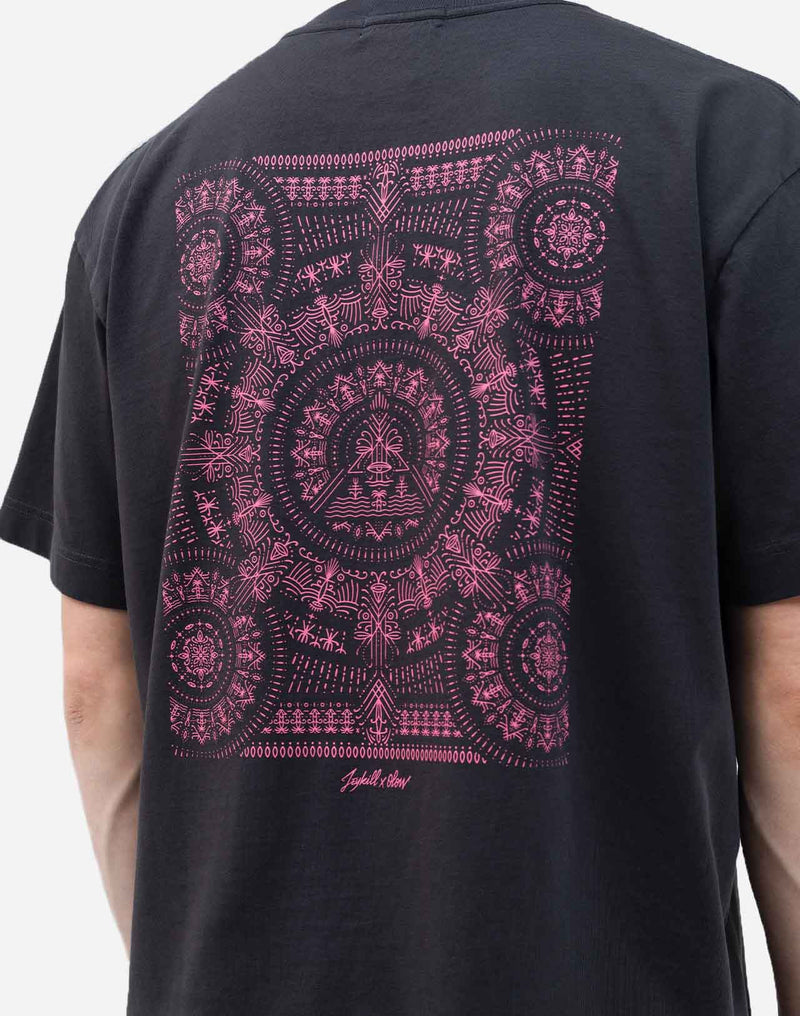 Tshirt ample Gaya noir carbone