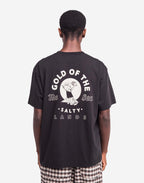 T-shirt ample Gold noir carbone