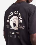 T-shirt ample Gold noir carbone