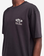 T-shirt ample Gold noir carbone