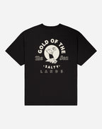 T-shirt ample Gold noir carbone