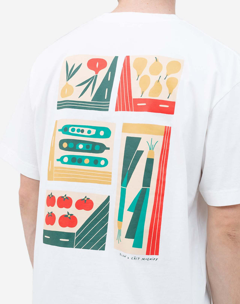 Tshirt ample Harvest écru