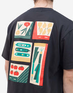 Tshirt ample Harvest noir carbone