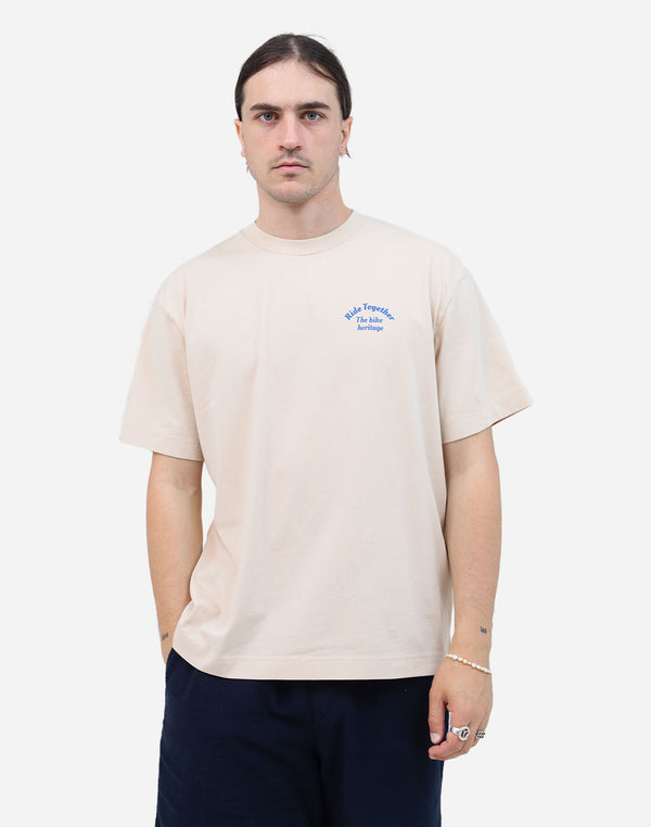 Tshirt ample Héritage crème