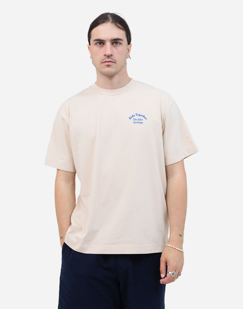 Tshirt ample Héritage crème