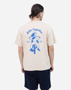 Tshirt ample Héritage crème