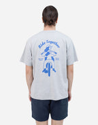 Tshirt ample Héritage gris chiné