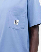 Tshirt ample Japo bleu azur SS26