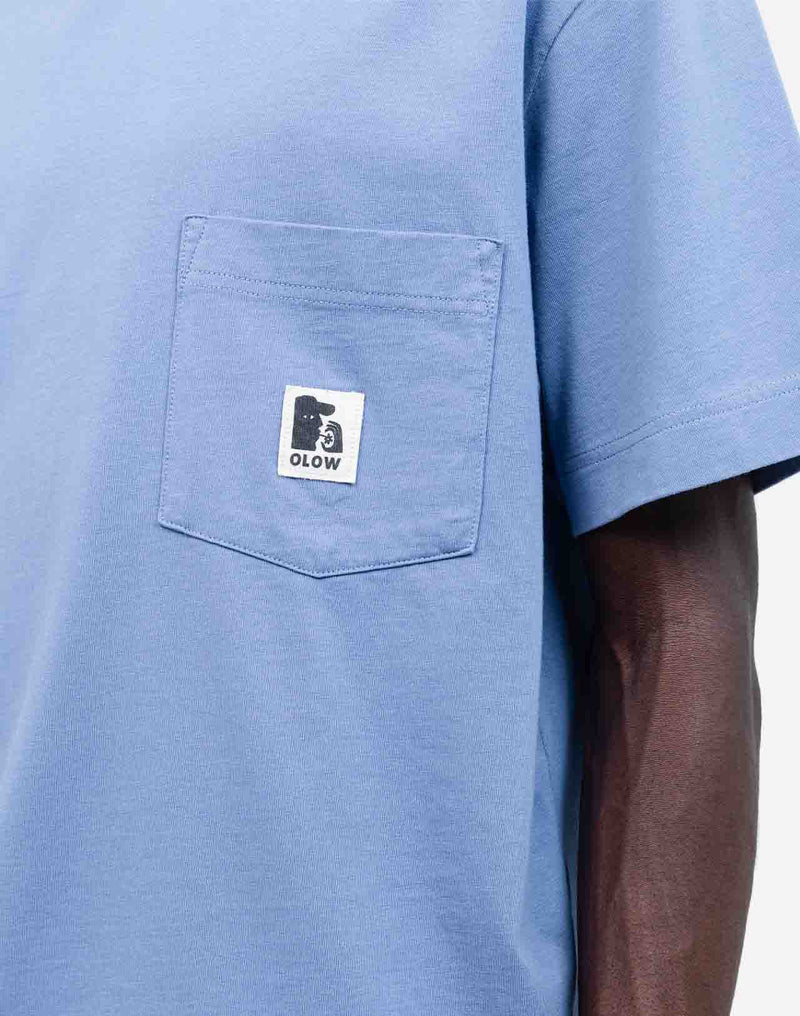 Tshirt ample Japo bleu azur SS26
