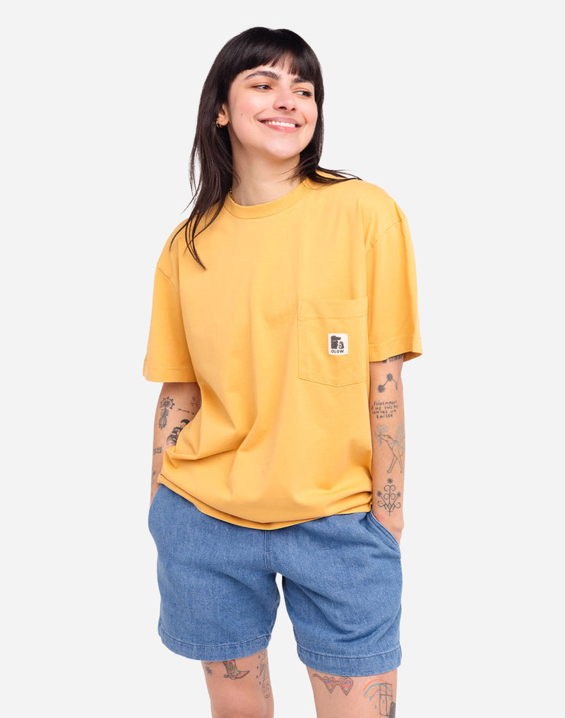 Tshirt ample Japo ocre
