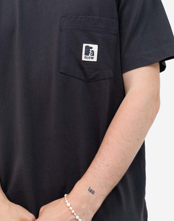 Tshirt ample Japo noir carbone SS26