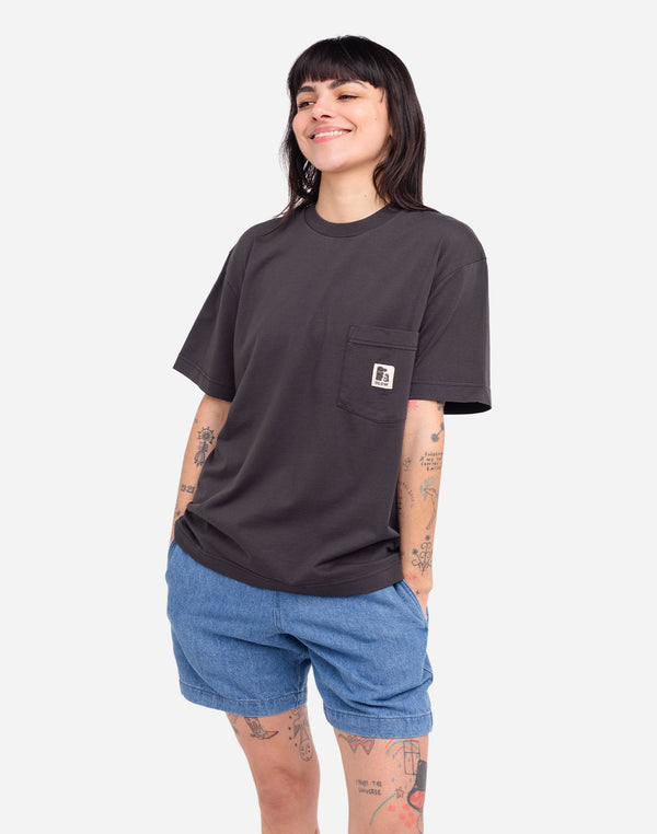 Tshirt ample Japo noir carbone SS26