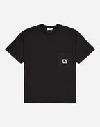 T-shirt ample Japo noir carbone