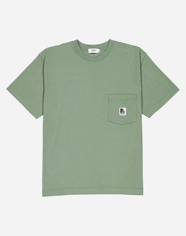 Tshirt ample Japo vert sauge