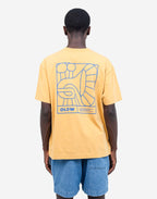 Tshirt ample Jazzy ocre