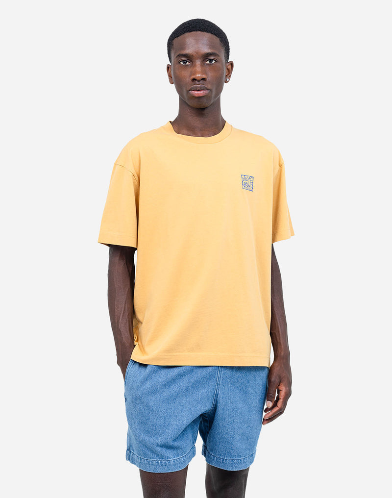 Tshirt ample Jazzy ocre