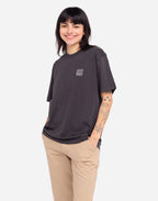 Tshirt ample Jazzy noir carbone