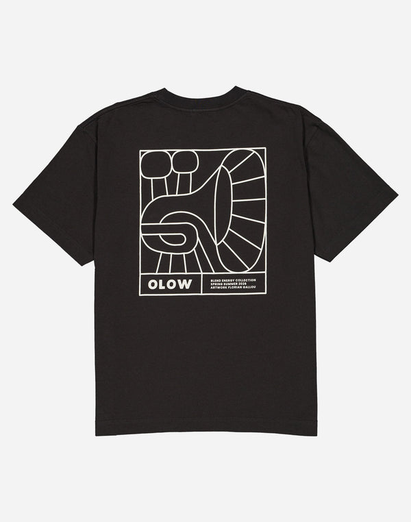 Tshirt ample Jazzy noir carbone