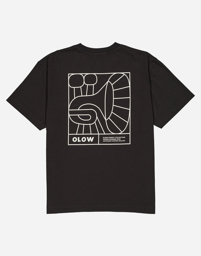 Tshirt ample Jazzy noir carbone