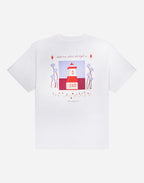 T-shirt ample Light House écru