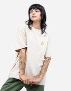 Tshirt ample Meshbag crème