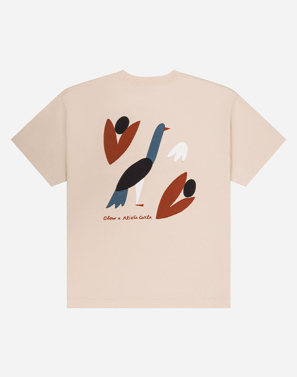 T-shirt ample Oisel crème