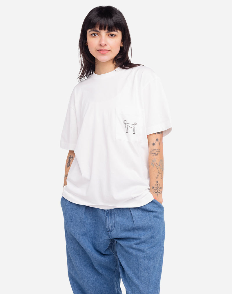 Tshirt ample People écru