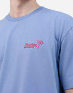 Tshirt ample Planting bleu azur