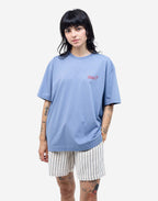 Tshirt ample Planting bleu azur