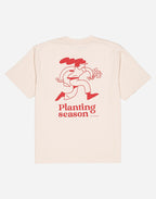 Tshirt ample Planting crème