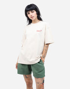Tshirt ample Planting crème