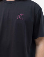 Tshirt ample Pomba noir carbone