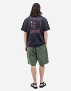 Tshirt ample Pomba noir carbone
