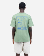 Tshirt ample Pomba vert sauge