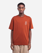 T-shirt ample Shellweed rouille