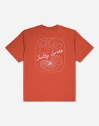 T-shirt ample Shellweed rouille