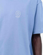 Tshirt ample Simple Life bleu azur