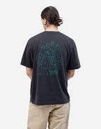 Tshirt ample Simple Life noir carbone