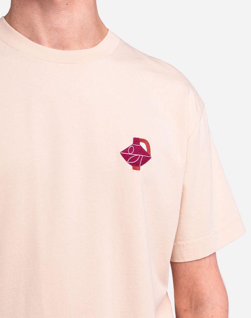 T-shirt ample Soleil d'hiver crème