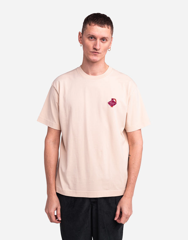 T-shirt ample Soleil d'hiver crème