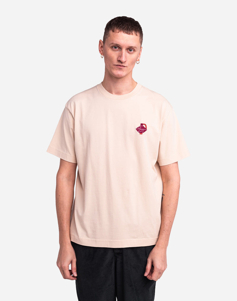 T-shirt ample Soleil d'hiver crème