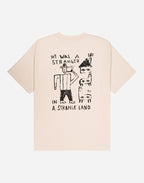 T-shirt ample Stranger crème