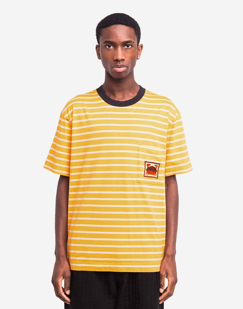 T-shirt ample Tourteau rayé