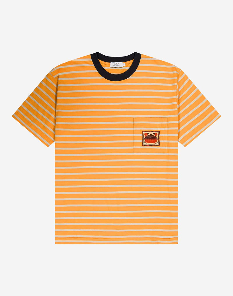 T-shirt ample Tourteau rayé