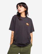 T-shirt ample Weather noir carbone