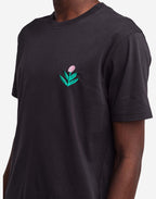T-shirt Belle saison noir carbone